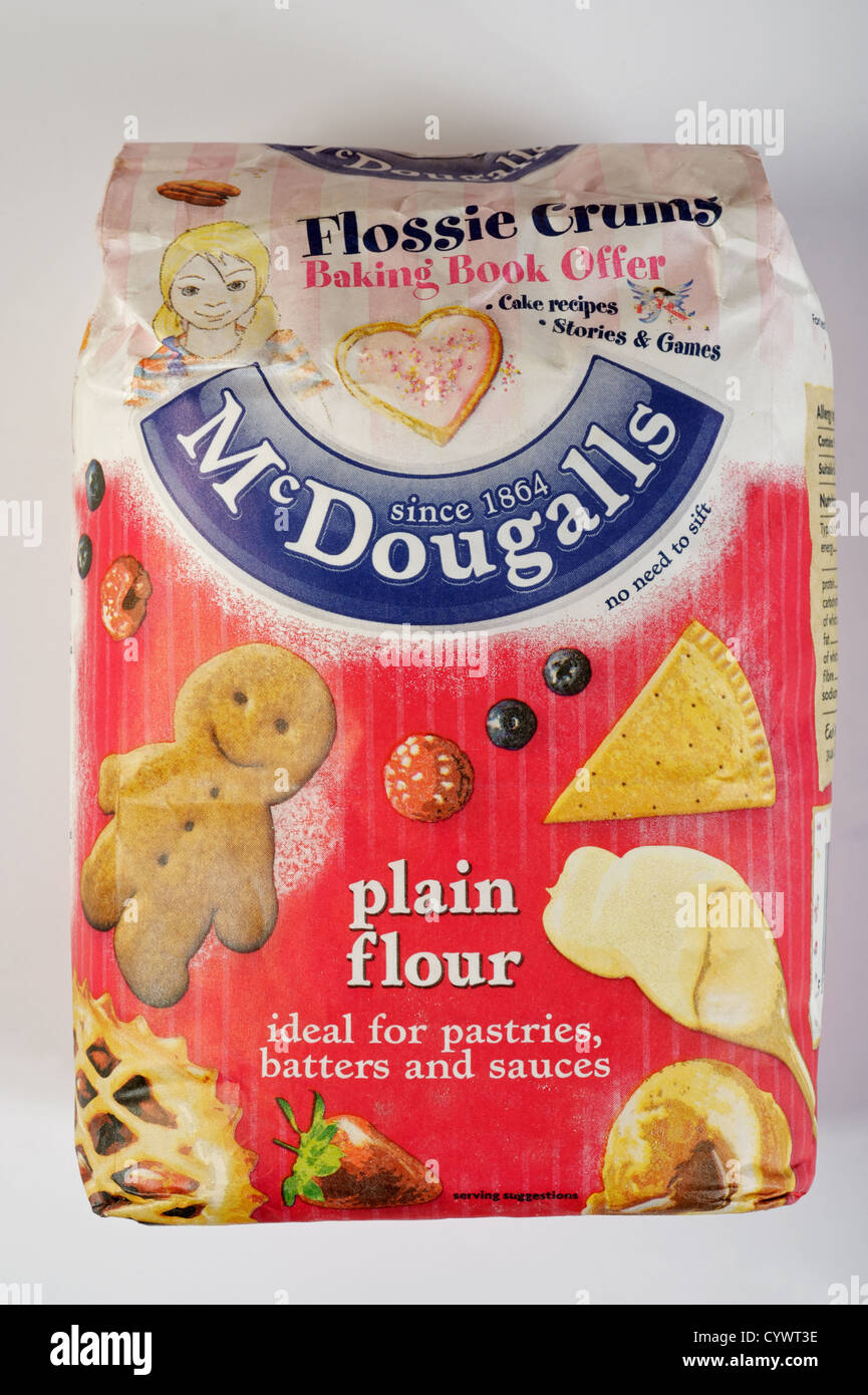 McDougalls plain flour Stock Photo