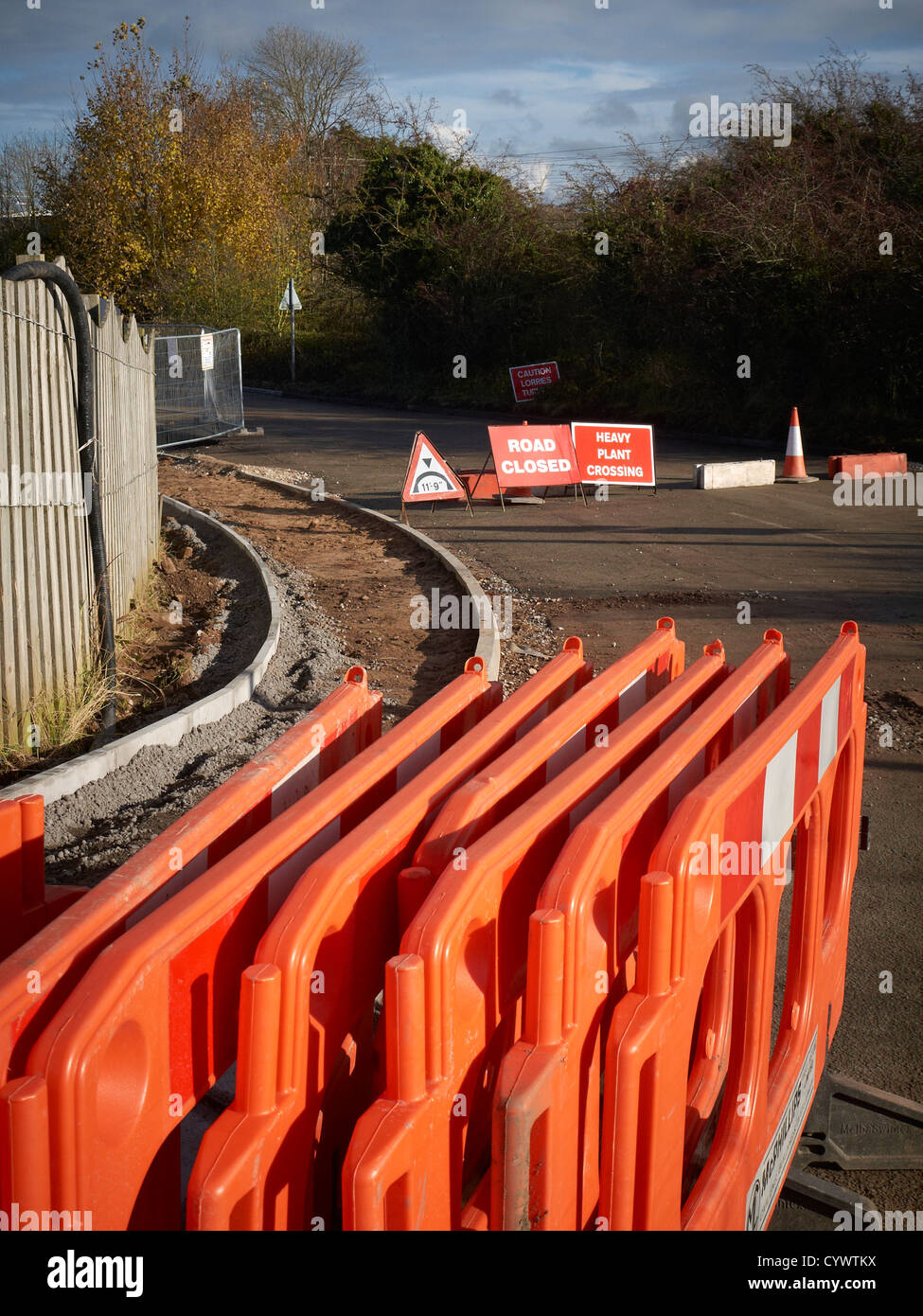 Traffic signs in Cheshire UK Stock Photo Alamy