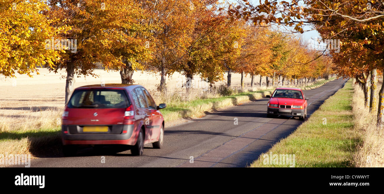Narrow country road hires stock photography and images Alamy
