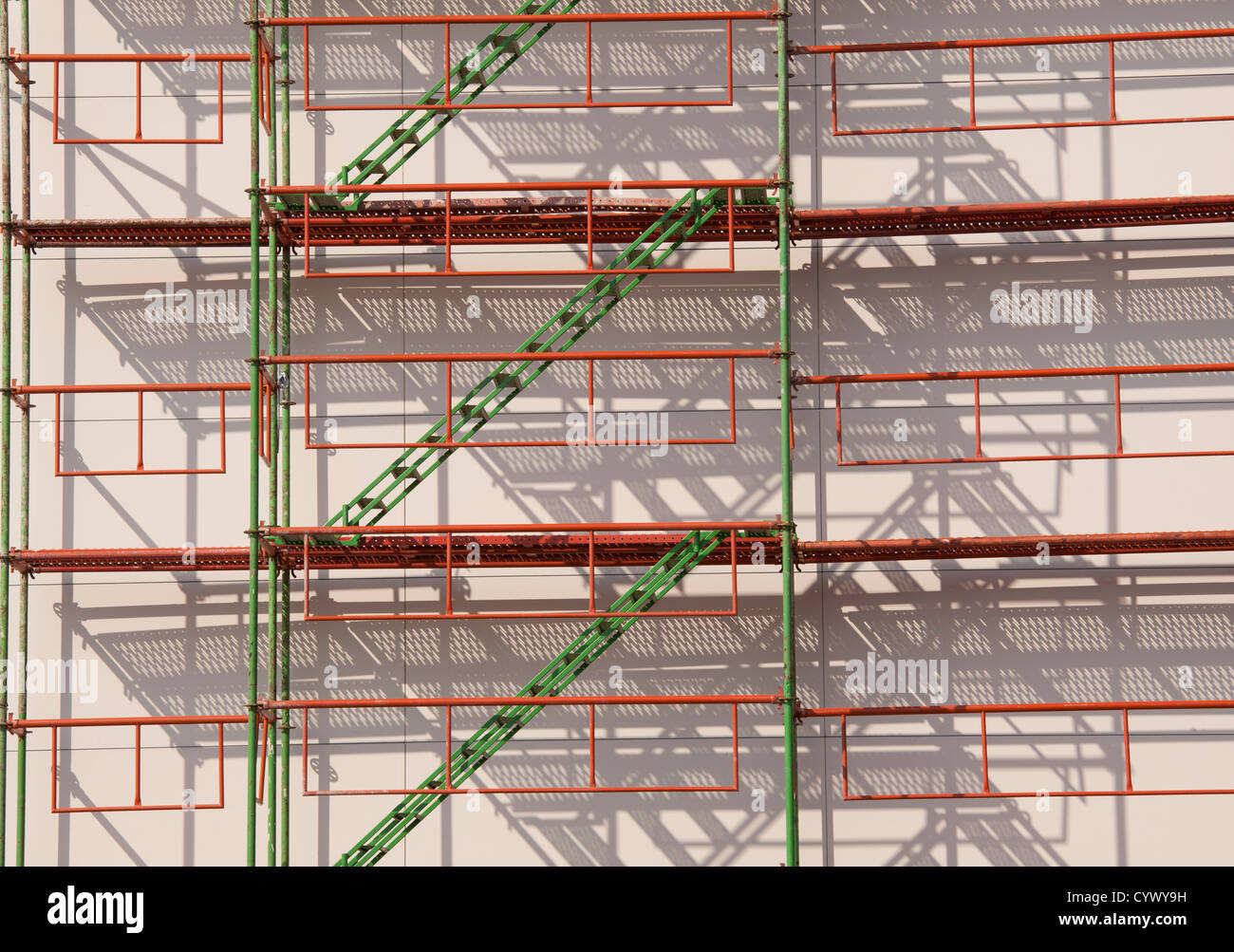 scaffolding construction background Stock Photo - Alamy