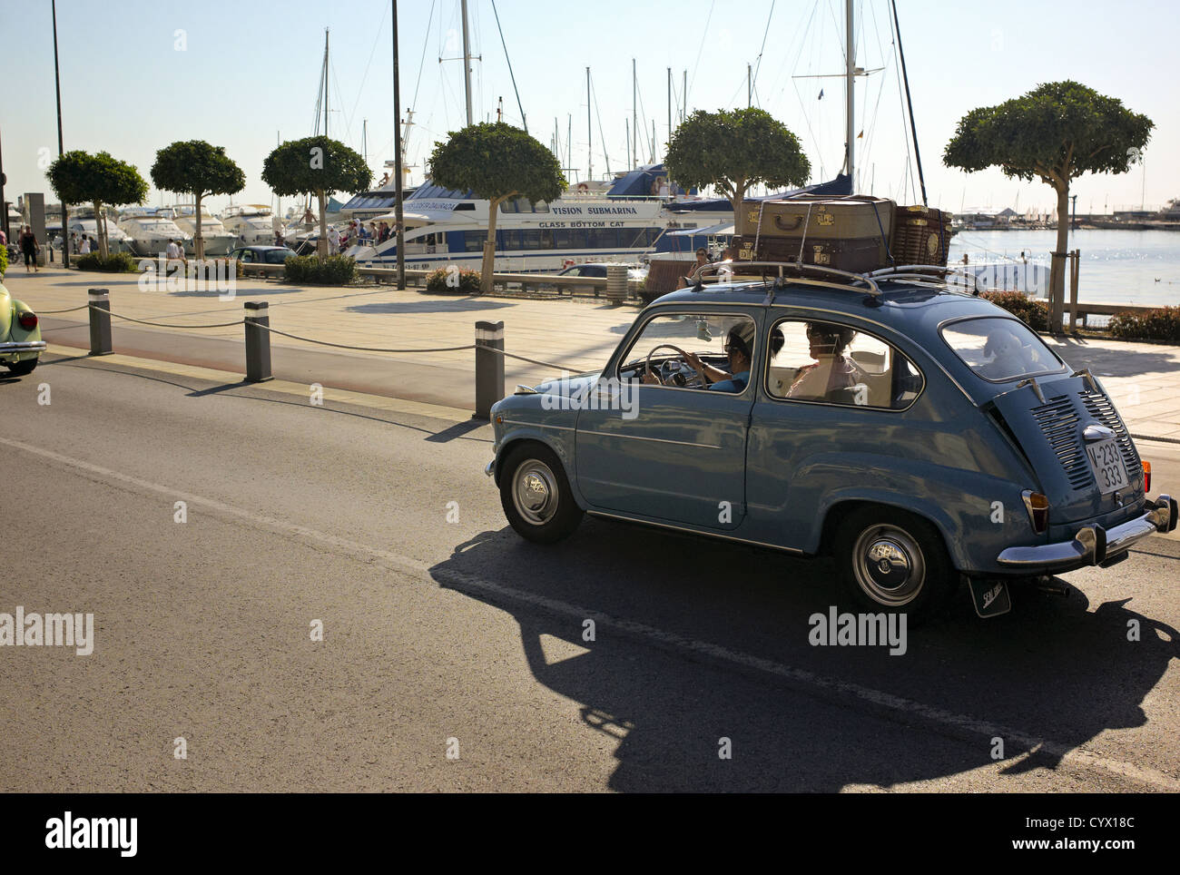 -Cambrils Gold Coast- Classics cars, Tarragona, Catalonia, Spain. Stock Photo