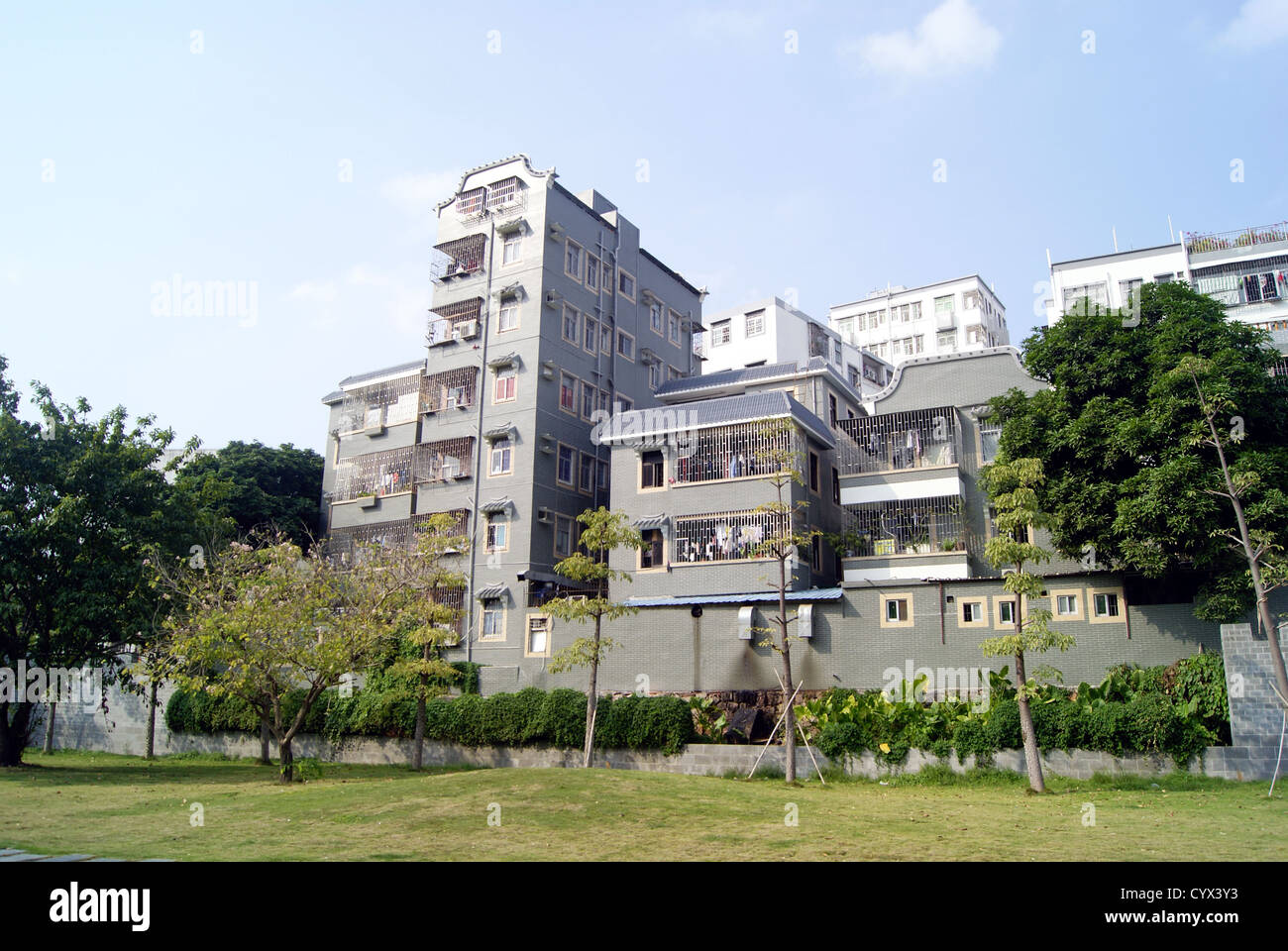 Urban architecture, in shenzhen, China Stock Photo - Alamy