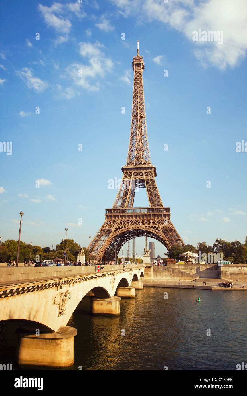 Paris, Eiffel Tower Stock Photo