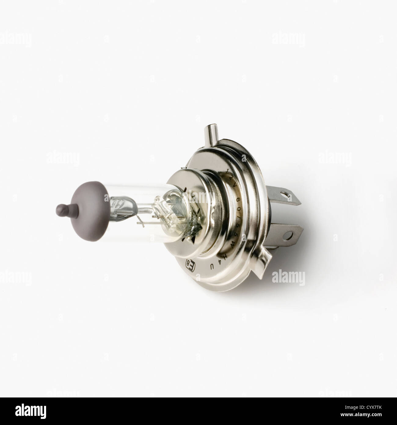 Closeup of a car headlight bulb Stock Photo Alamy