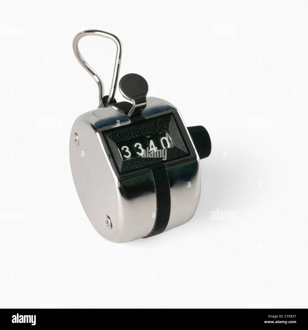Detail of a counting machine Stock Photo