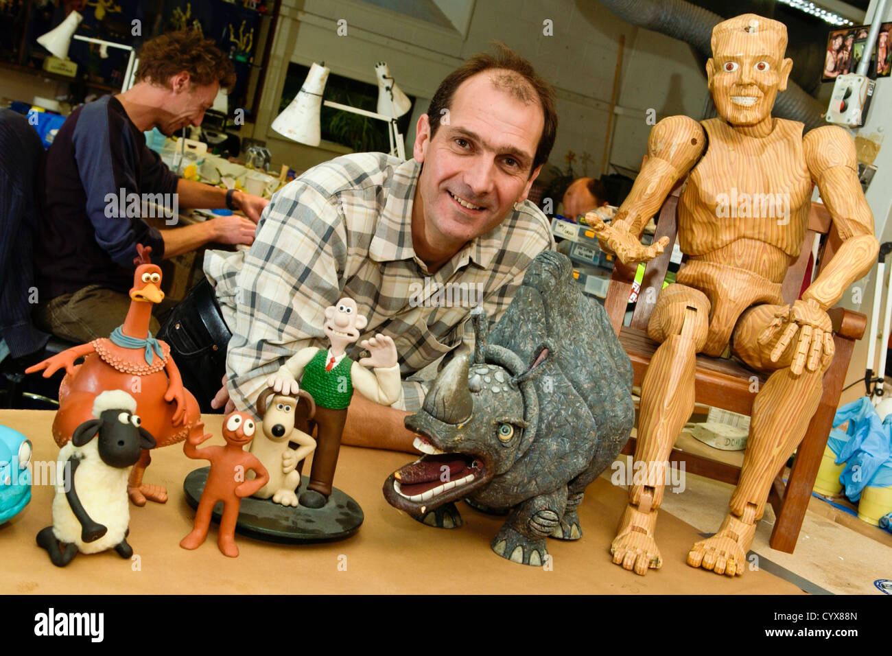 Dave Sproxton co-founder and Executive Chairman of Aardman Animations Bristol England UK Stock Photo