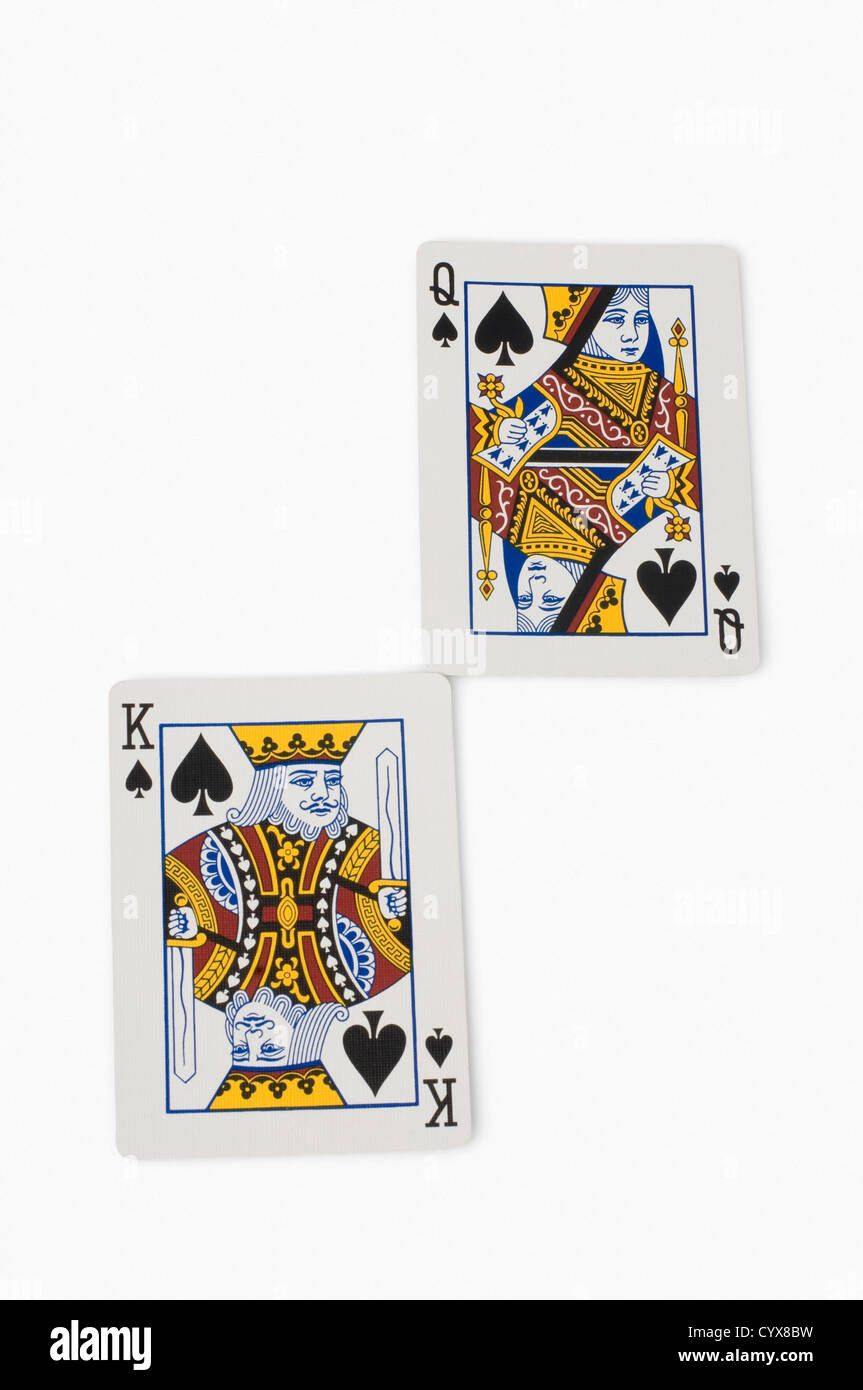 King and queen of spades