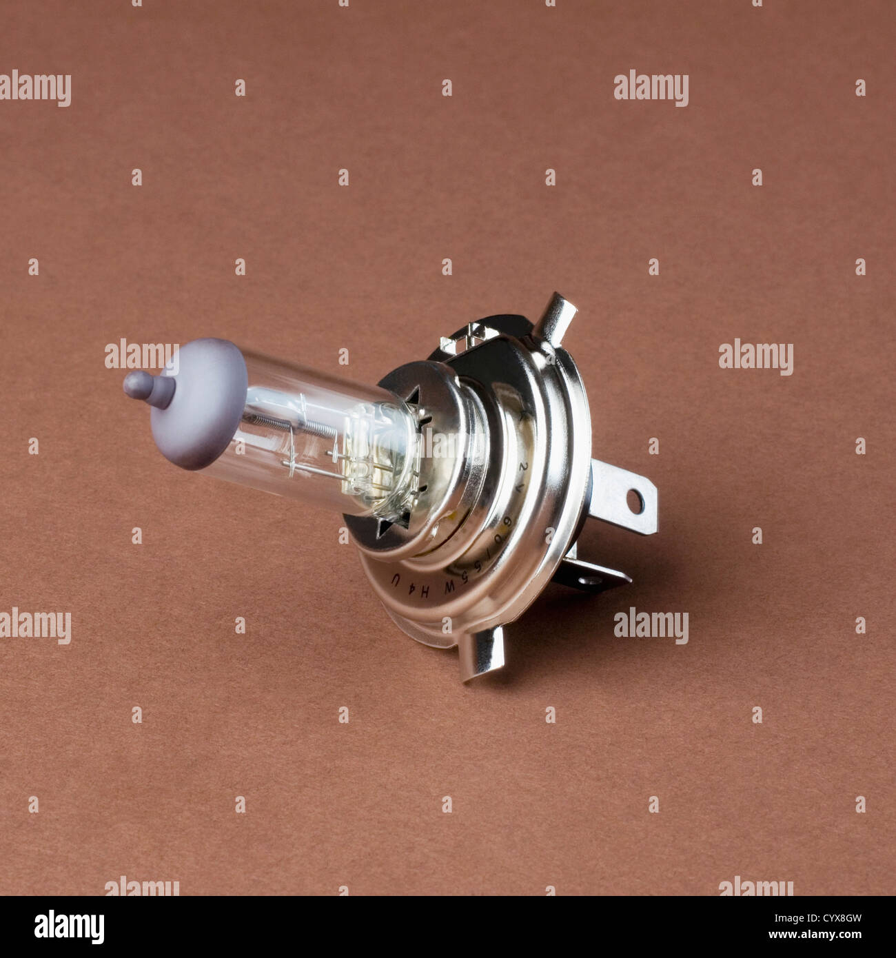 Closeup of a car headlight bulb Stock Photo Alamy