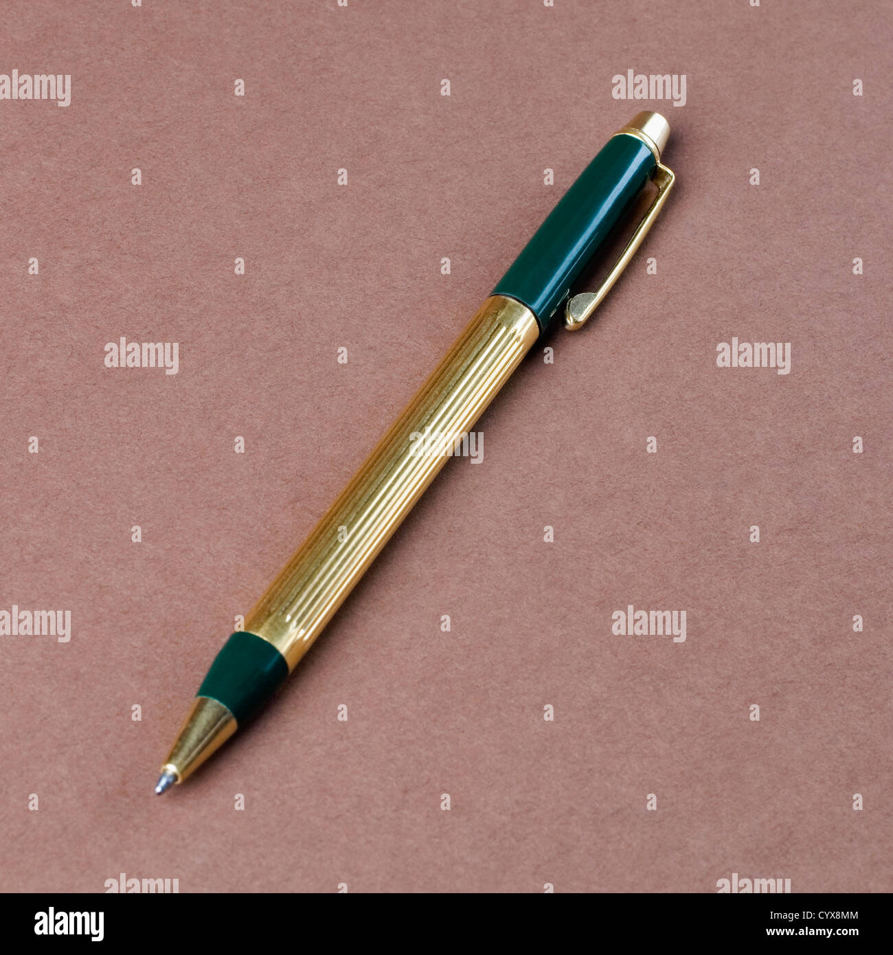 Closeup of a ballpoint pen Stock Photo Alamy