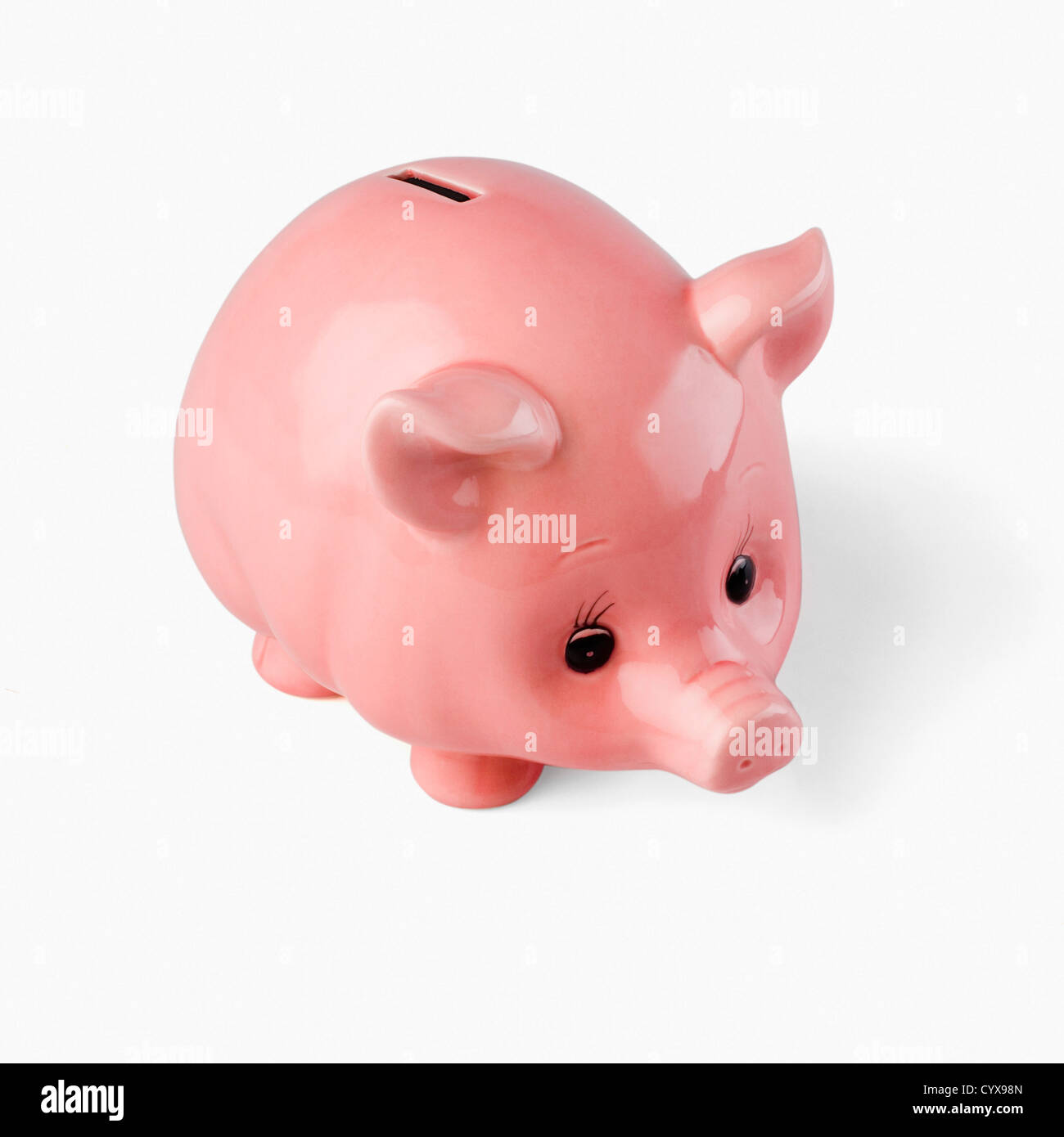Close-up of a piggy bank Stock Photo