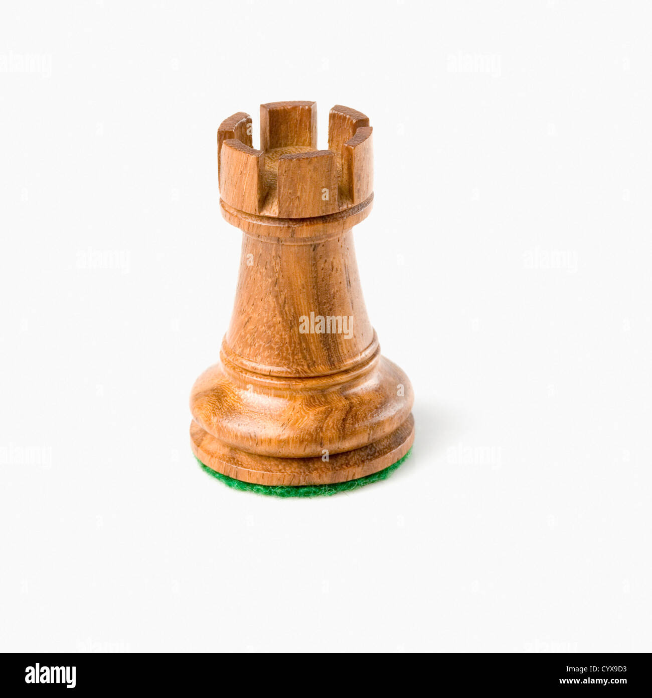 Close-up of a rook chess piece Stock Photo - Alamy