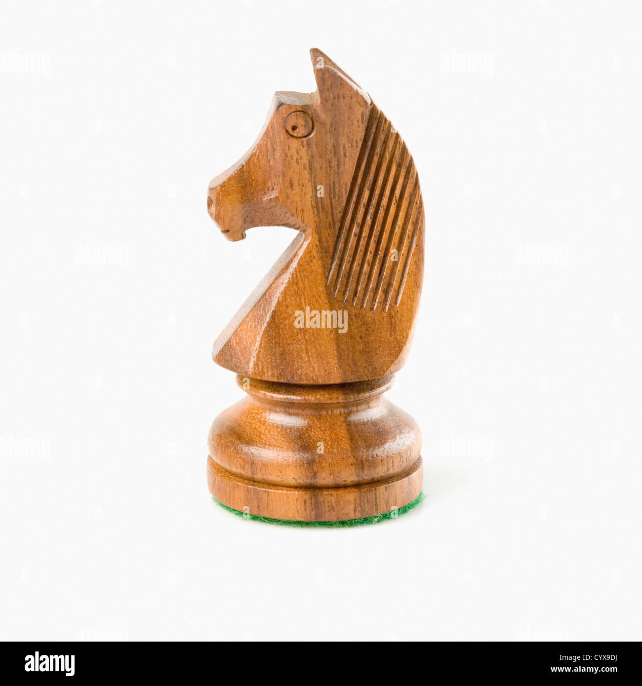 Close-up of a knight chess piece Stock Photo