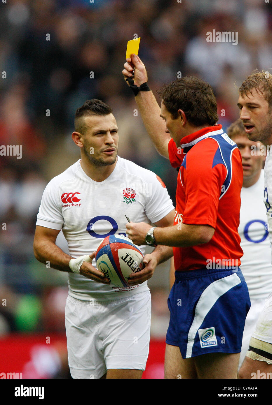 DANNY CARE SIN BINNED ENGLAND RU TWICKENHAM MIDDLESEX ENGLAND 10 November 2012 Stock Photo