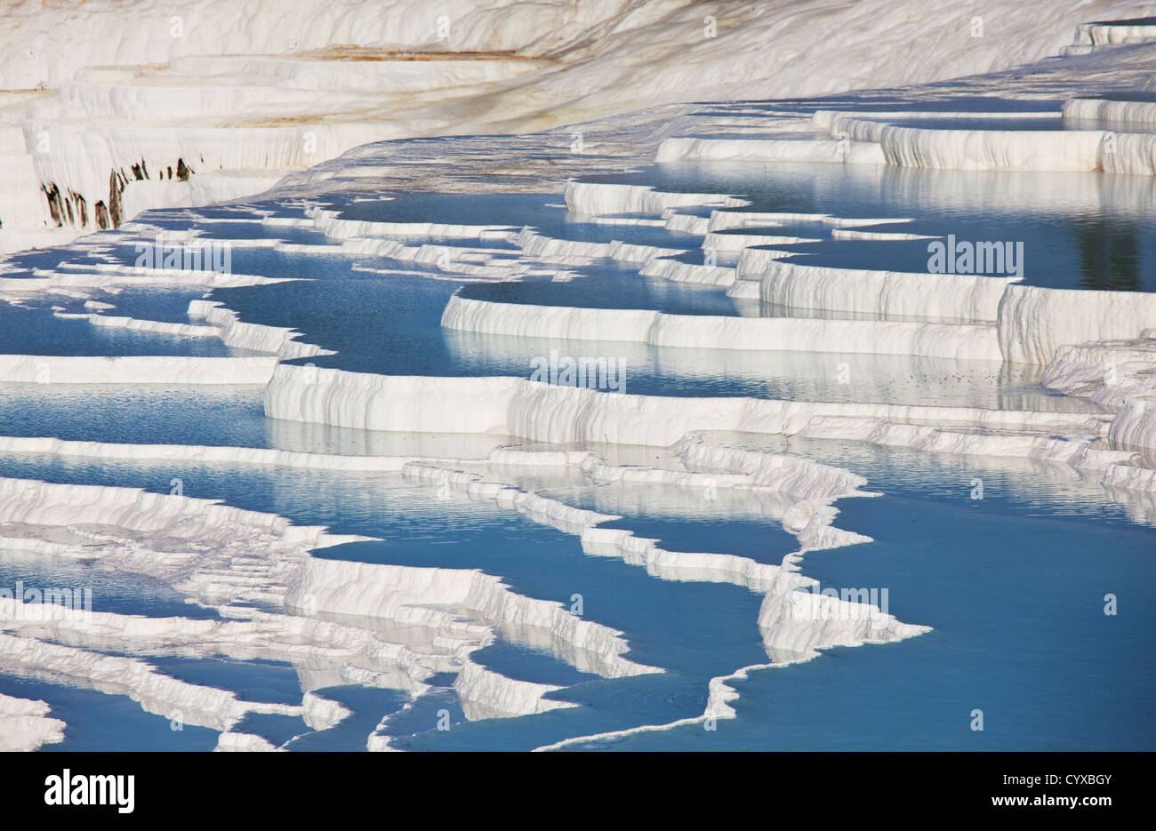 Pamukkale in Turkey Stock Photo - Alamy
