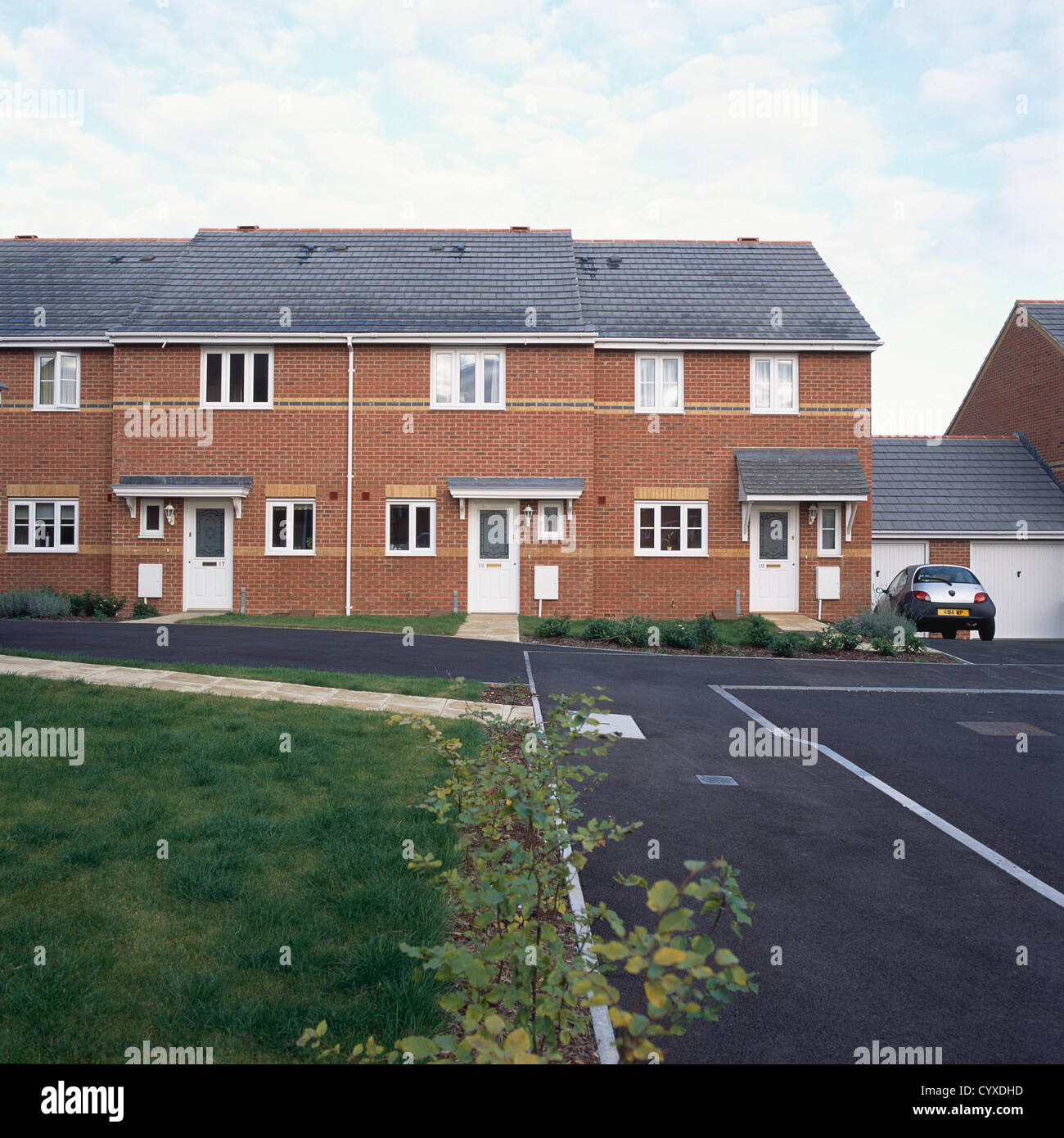 New development Andover Wiltshire Stock Photo - Alamy