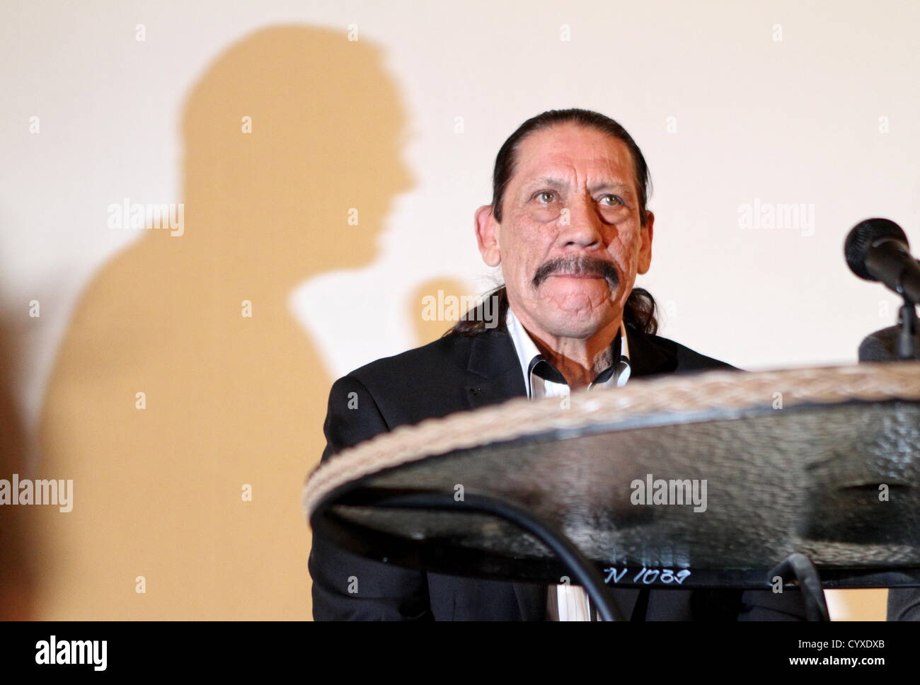 08.11.2012. Russia, Moscow. "Runaway Train" movie presentation