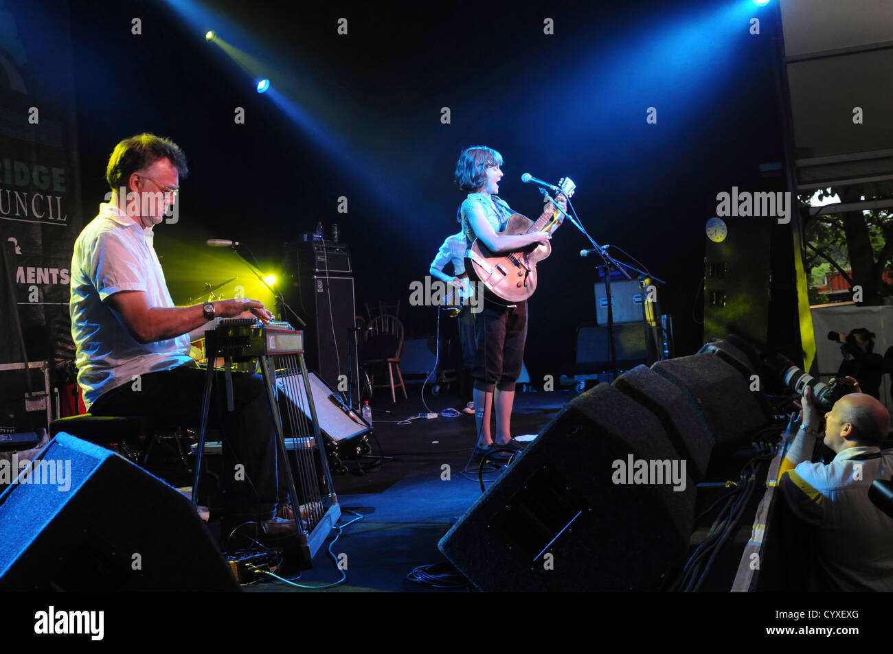 Folk Festival Devon Sproule country style singer performs with