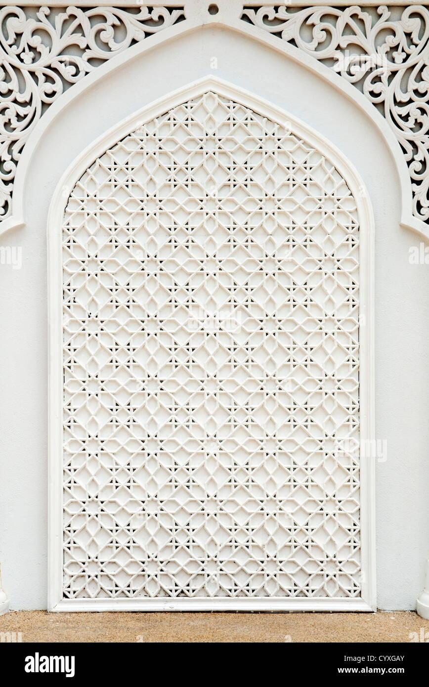 3d Illustration Gate Entrance Islamic Arabic Stock Illustration