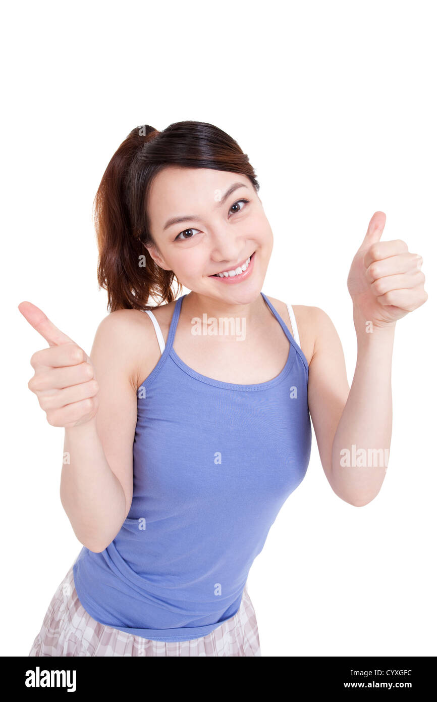 Hand thumbs up china hi-res stock photography and images - Alamy