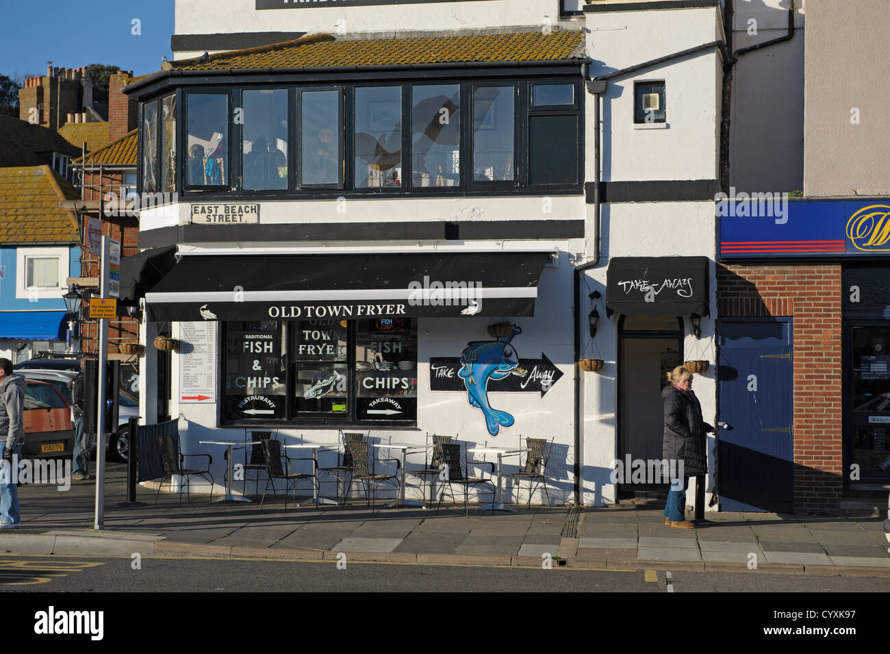 Old fish and chip shop hi-res stock photography and images - Alamy