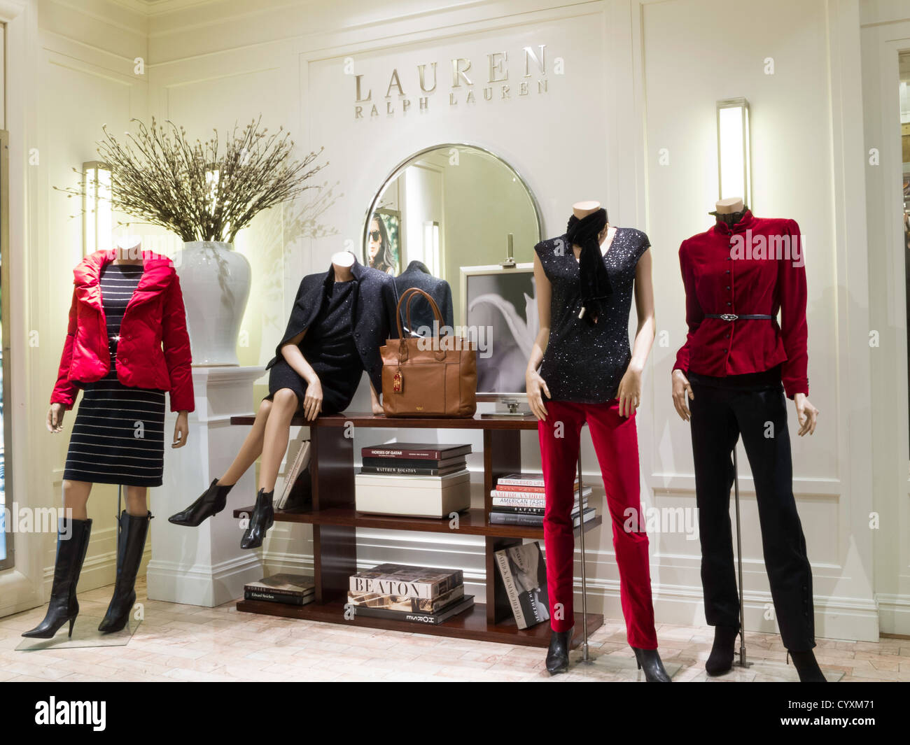 Ralph Lauren woman clothing in large department store in Spain Stock Photo  - Alamy