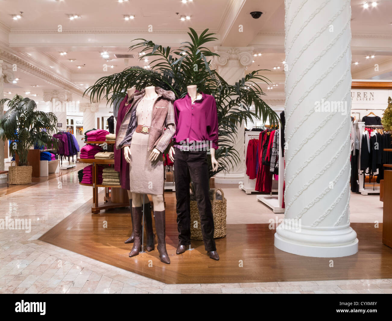 Lord & Taylor, Flagship Store, 424 Fifth Avenue, NYC Stock Photo