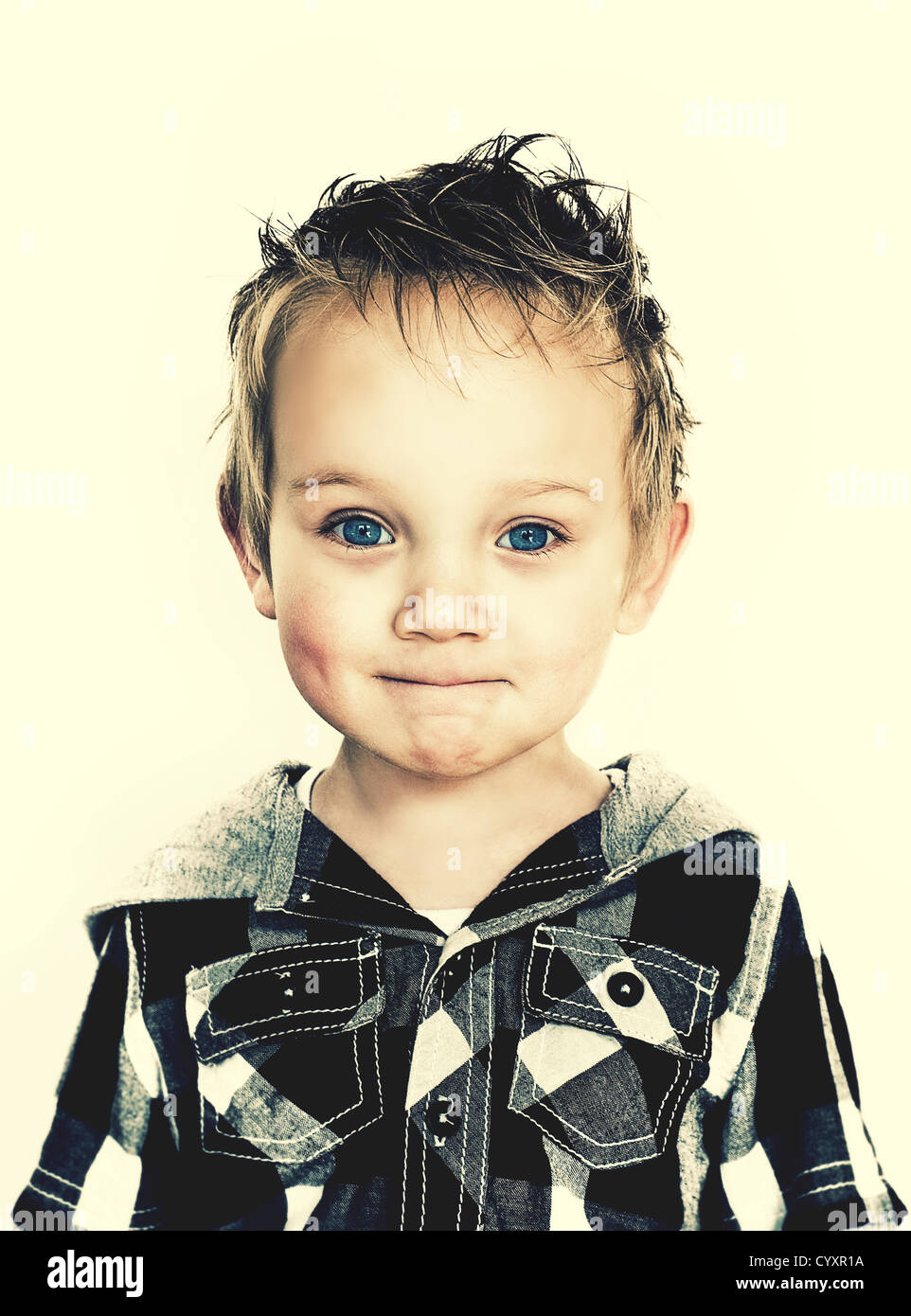 Young Boy Portrait Stock Photo Alamy