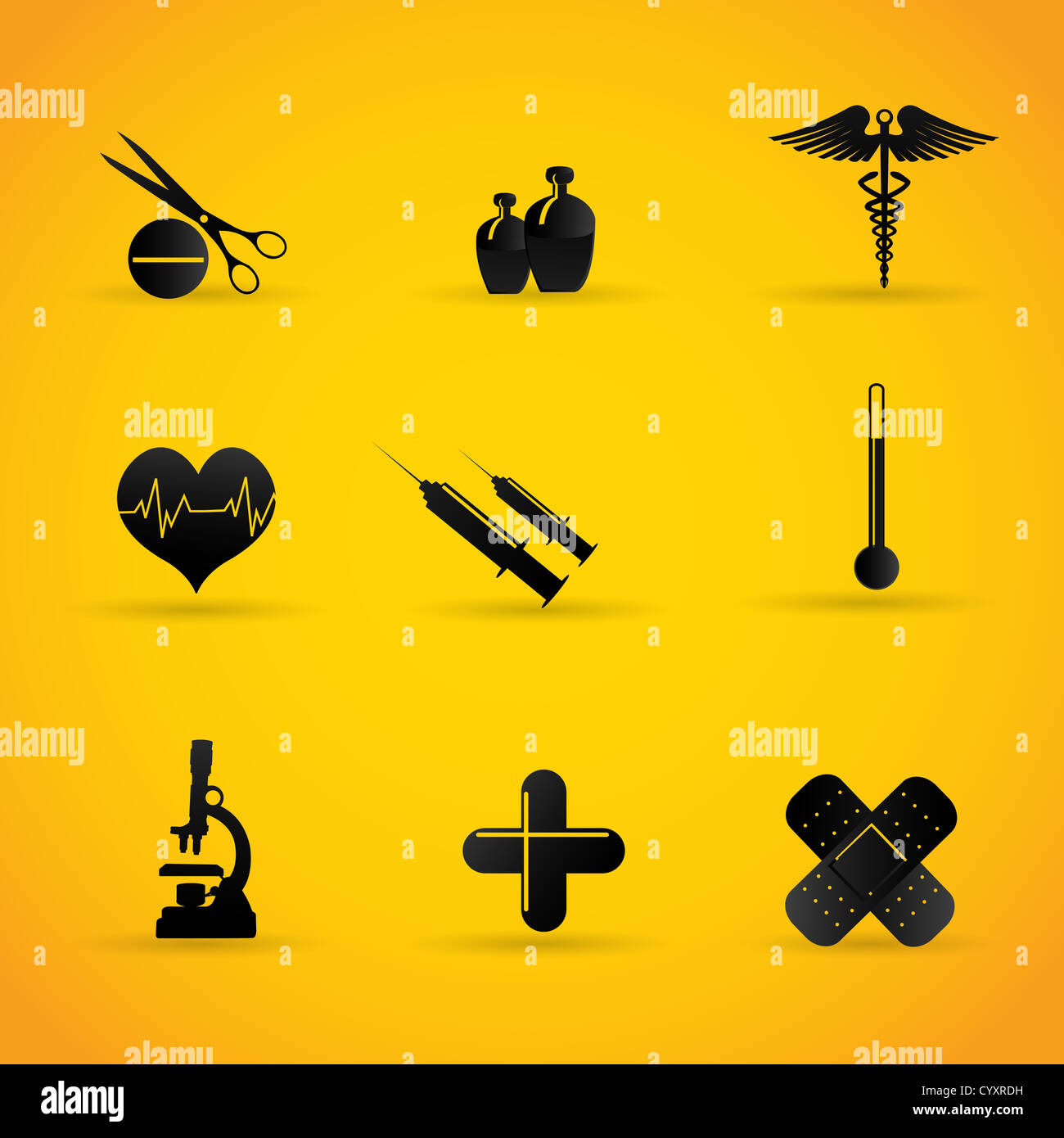Medical kit caduceus injection hi-res stock photography and images - Alamy