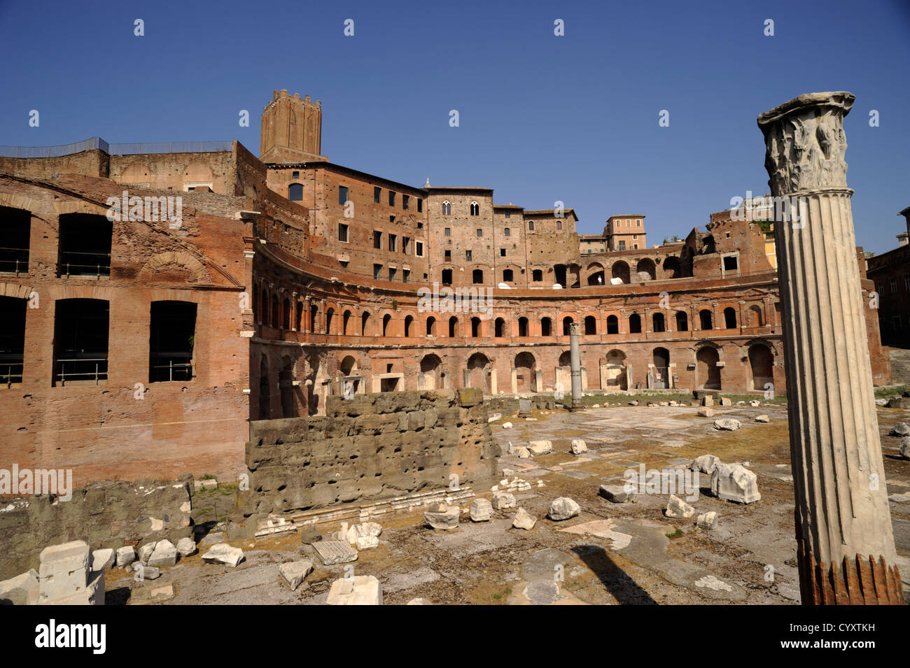 Italy, Rome, Trajan's markets Stock Photo