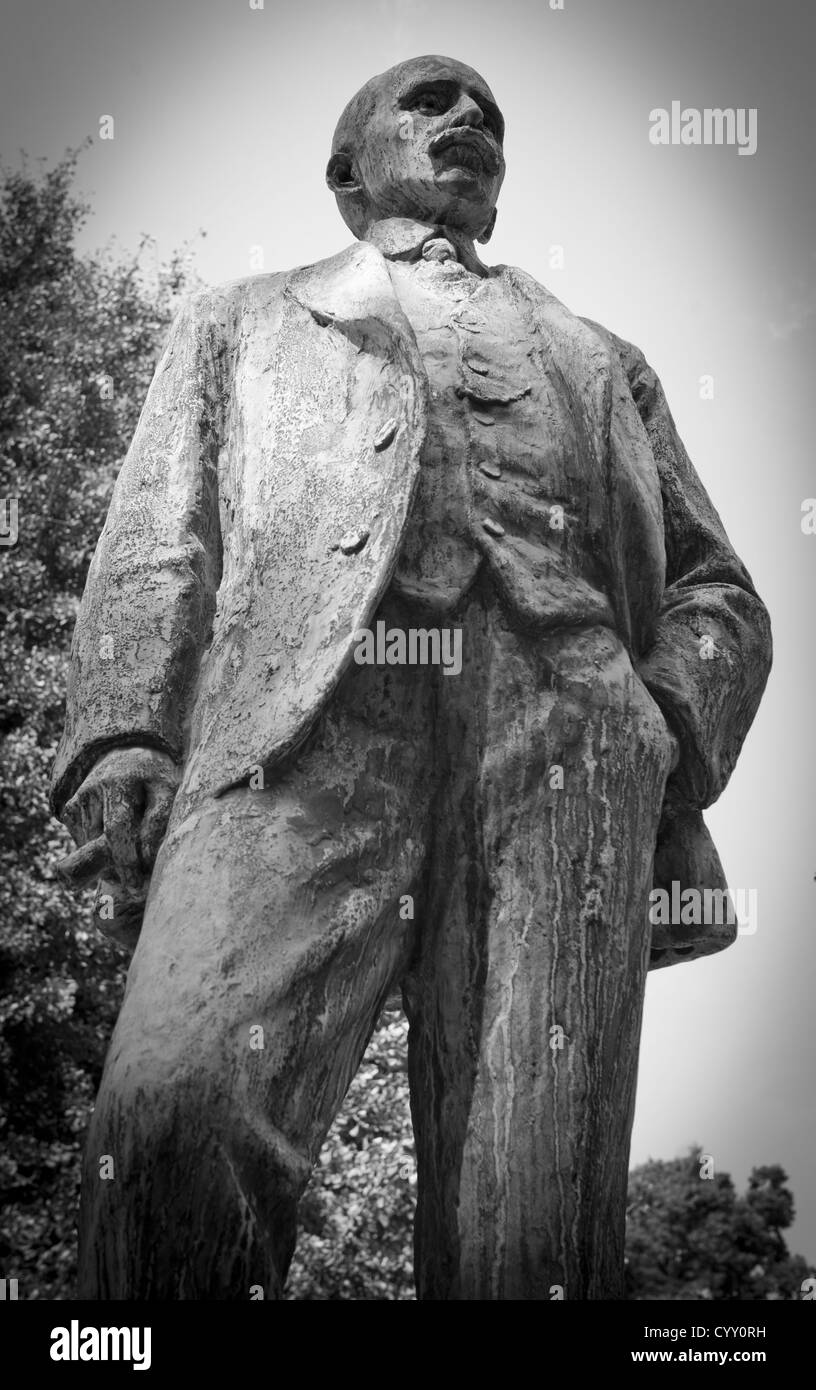 Statue of Josiah Conder on the campus of University of Tokyo, Japan Stock Photo