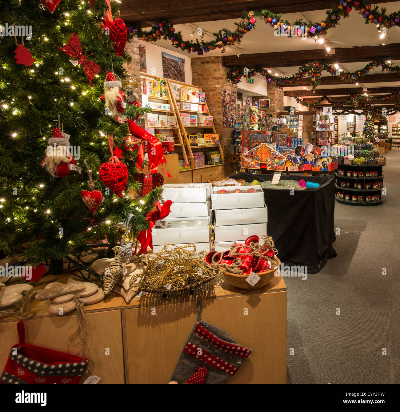 Bovey Tracey, Devon, England. November 10th 2012. A Christmas tree and