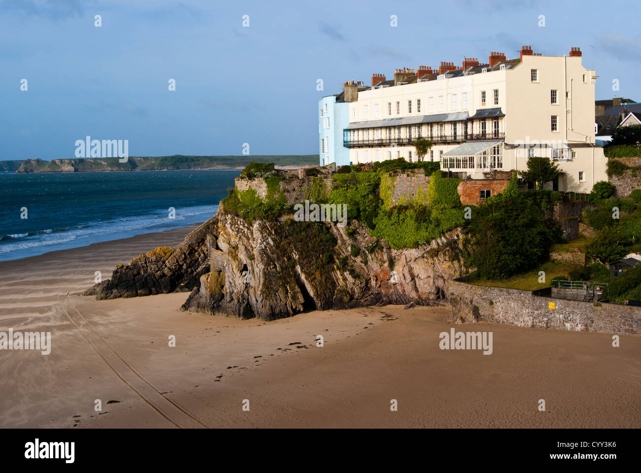Lexden House, South Beach, Tenby Stock Photo Alamy