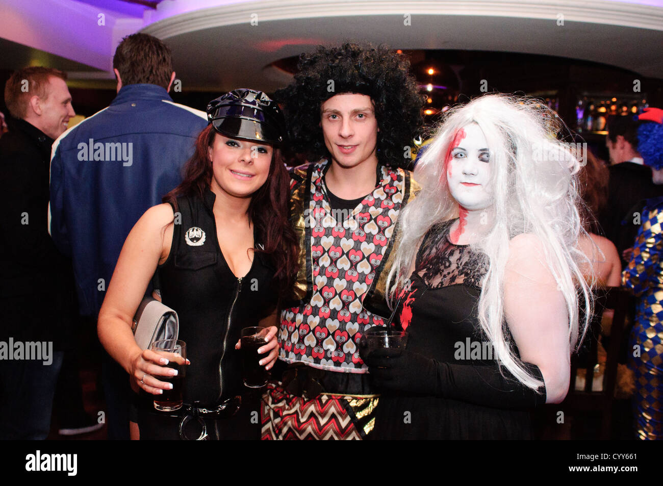 Halloween celebrations fancy dress party Stock Photo