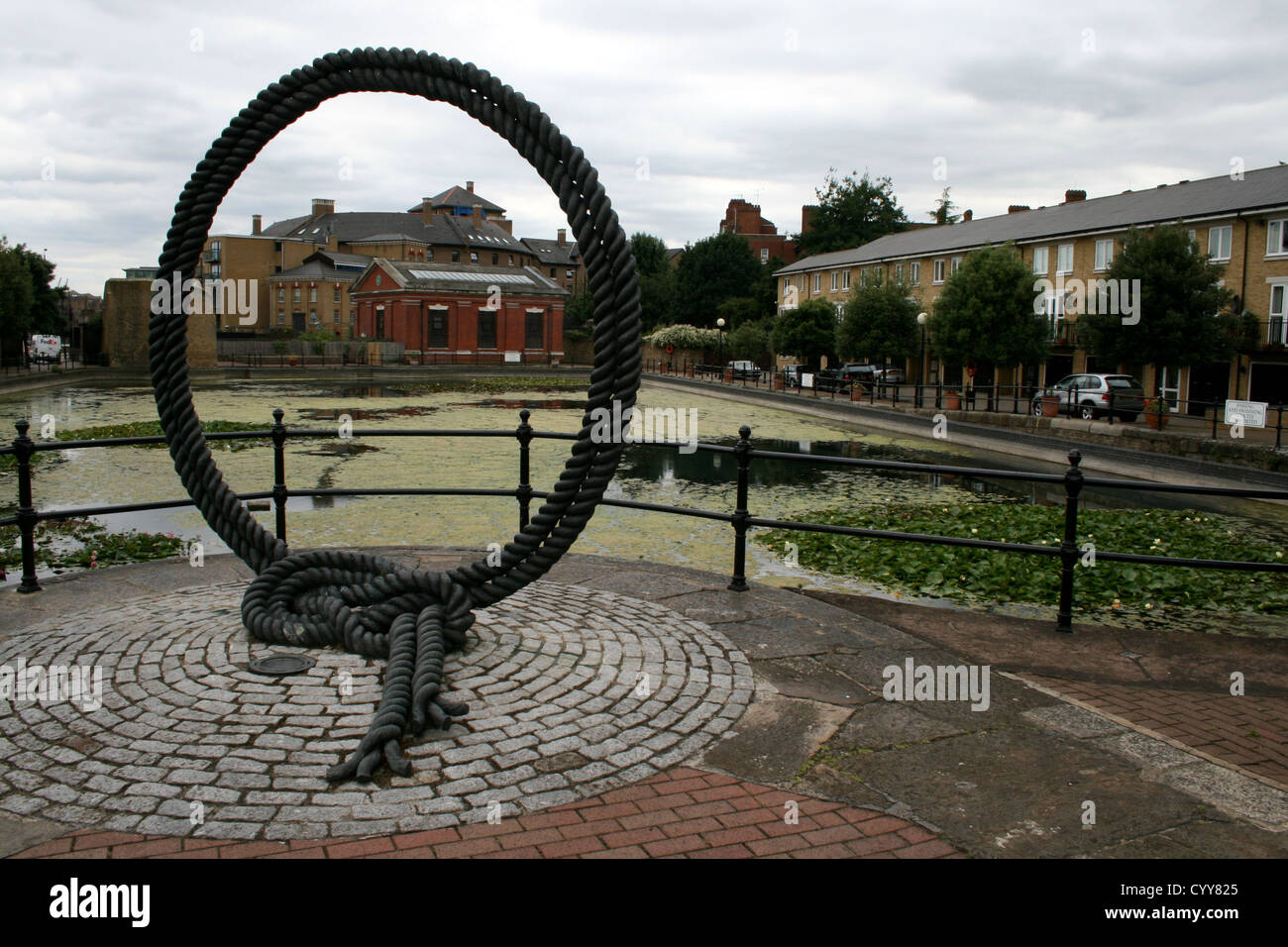 Hermitage Basin in Wapping , London Stock Photo - Alamy