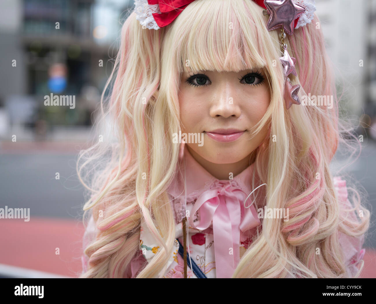 5. Japanese Teen with Blonde Highlights - wide 4