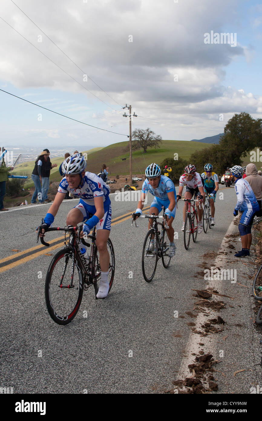 Cyclists compete in the Tour of California bicycle race Stock Photo Alamy