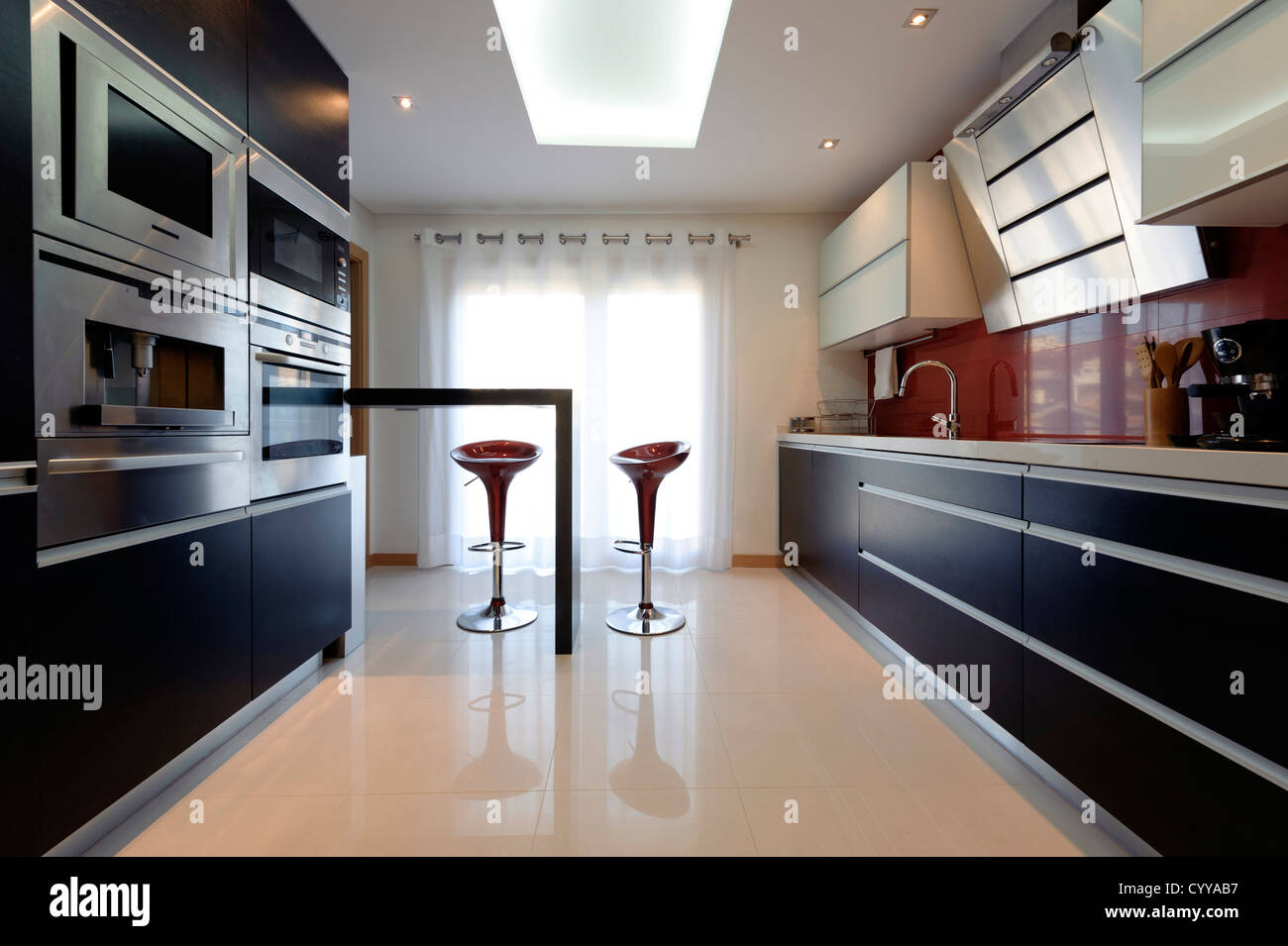 Modern kitchen Stock Photo