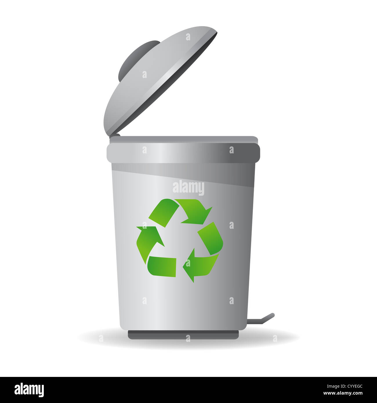 Recycle bin computer Cut Out Stock Images & Pictures Alamy