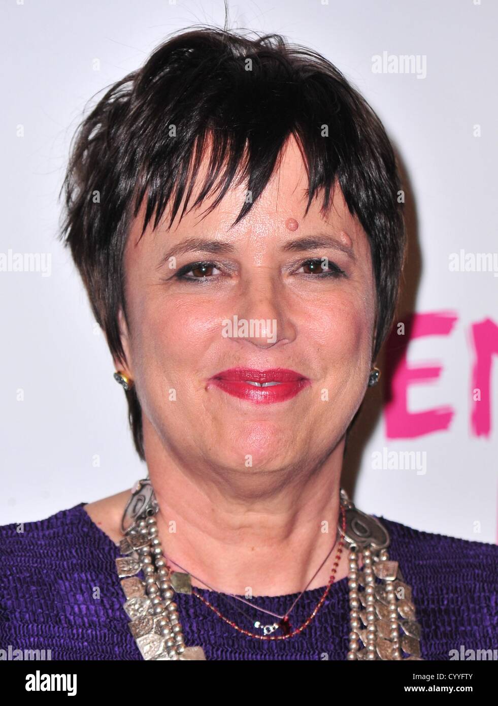 Eve Ensler at arrivals for EMOTIONAL CREATURE Opening Night Off ...