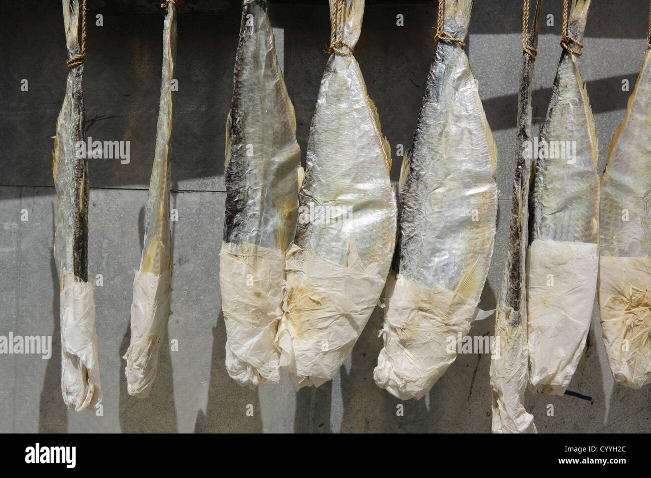 dried salt fish Stock Photo Alamy