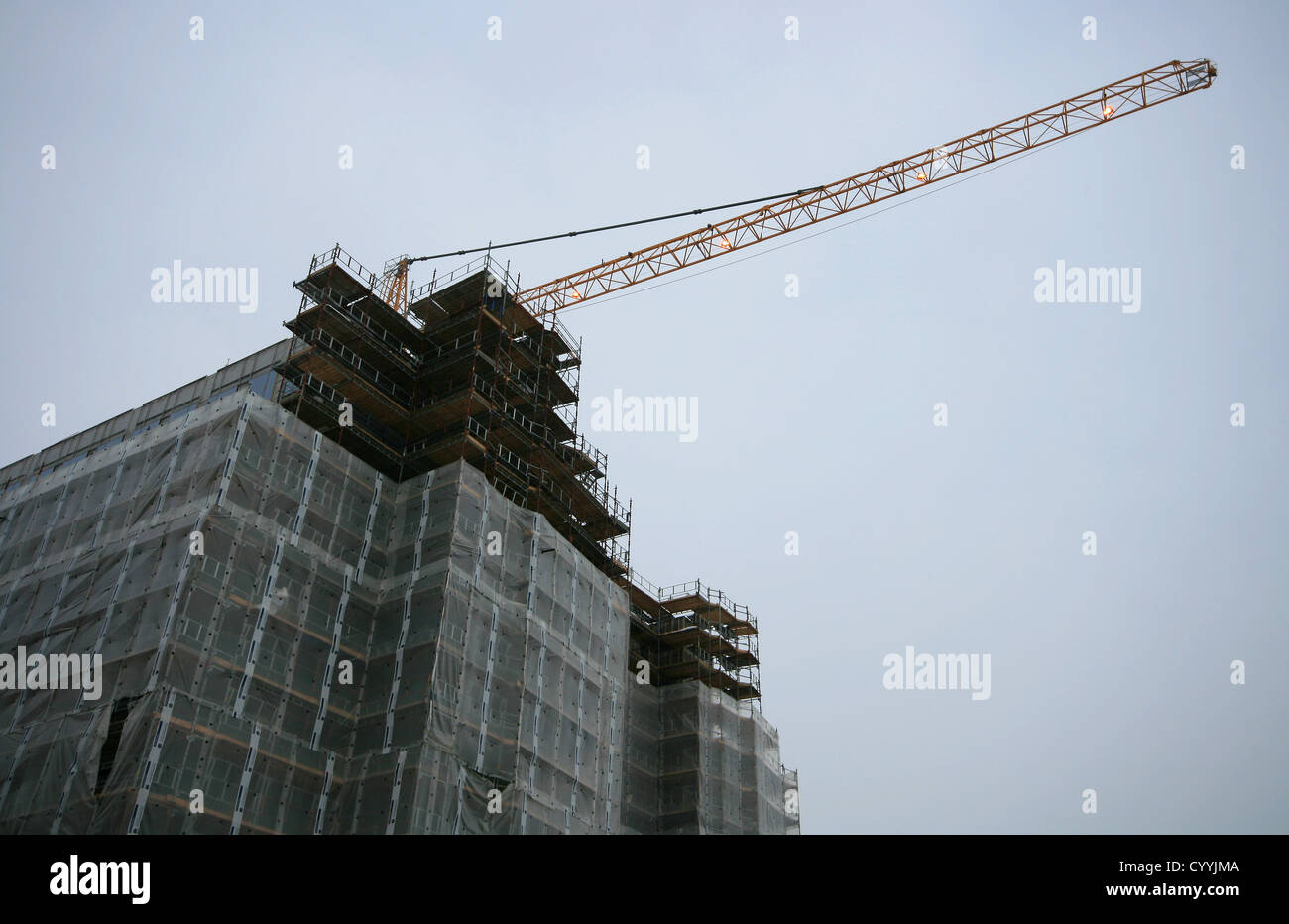 New building under construction Stock Photo Alamy