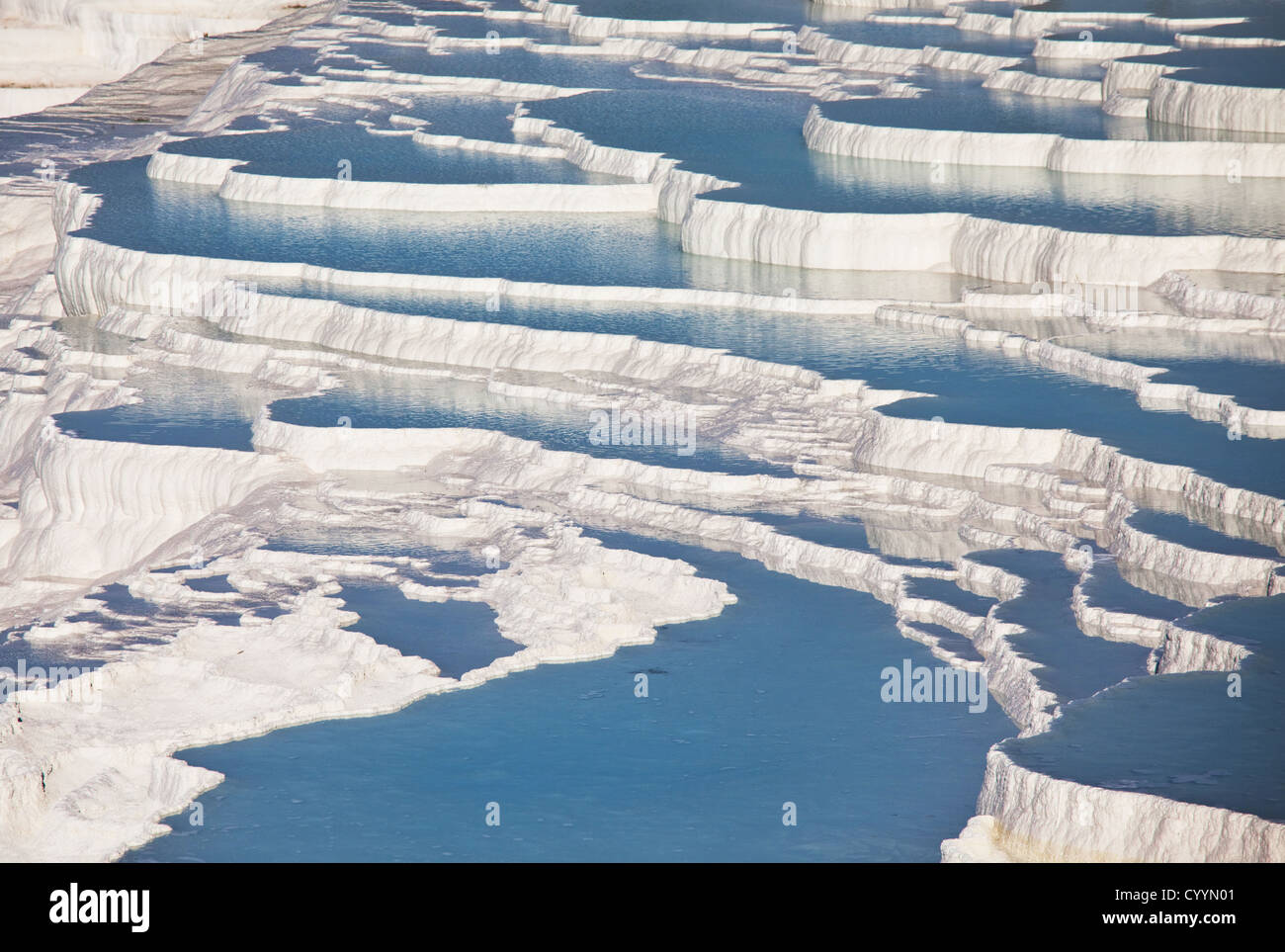 Pamukkale in Turkey Stock Photo - Alamy