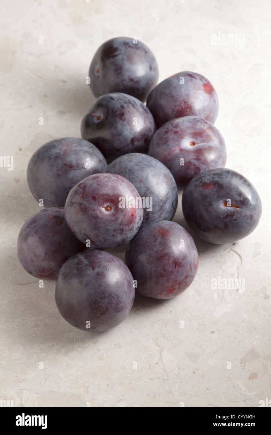 plums Stock Photo