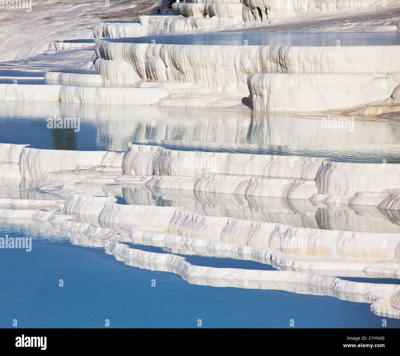 Pamukkale in Turkey Stock Photo - Alamy