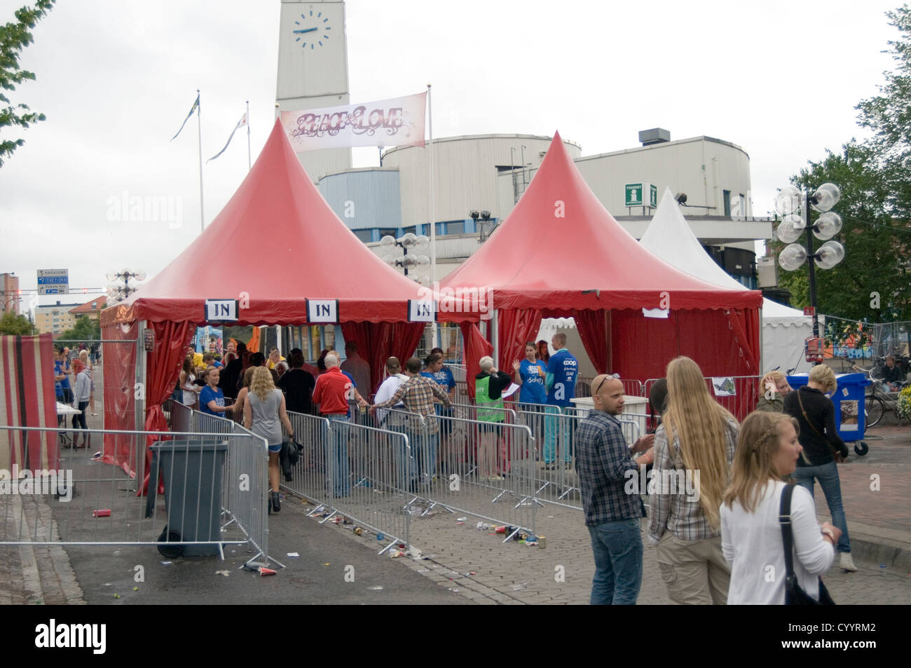 peace and love festival in Borlänge sweden swedish music festivals
