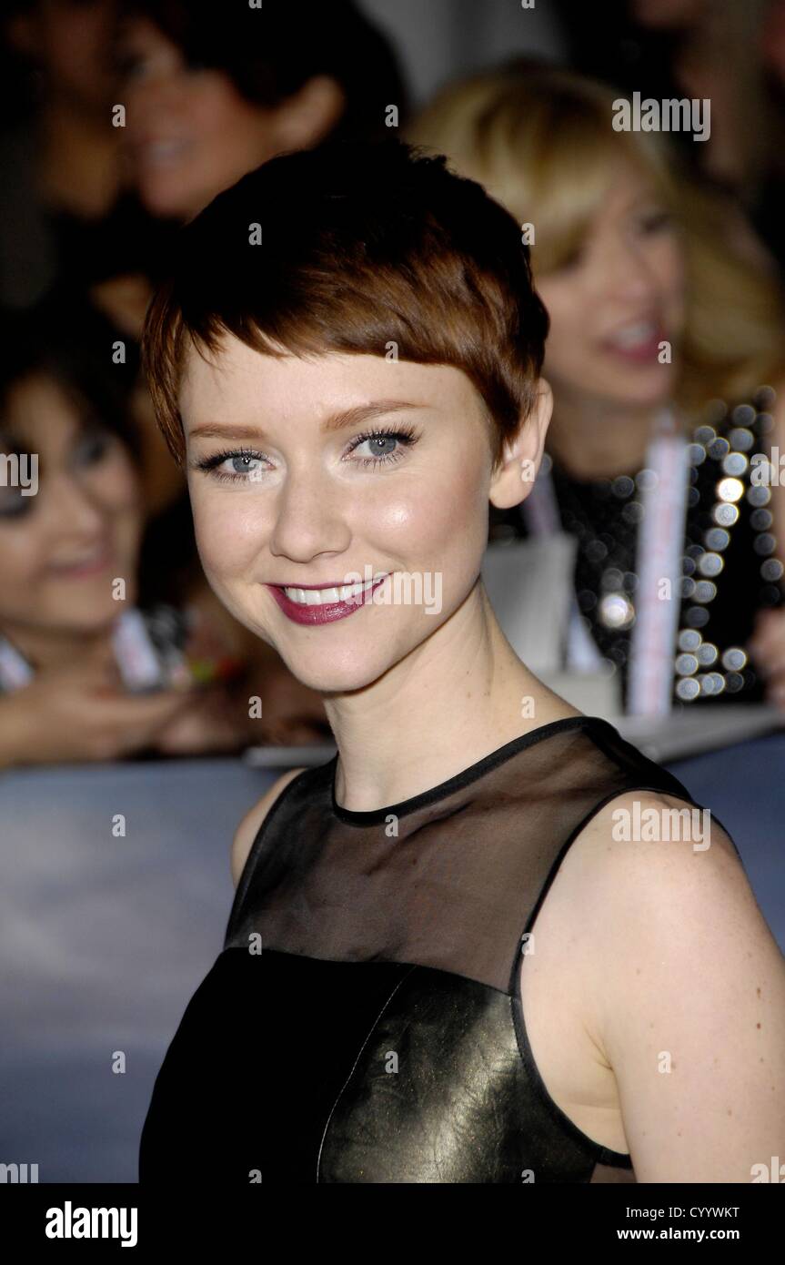 Valorie Curry At Arrivals For The Twilight Saga Breaking Dawn Part 2 Premiere Nokia Theatre