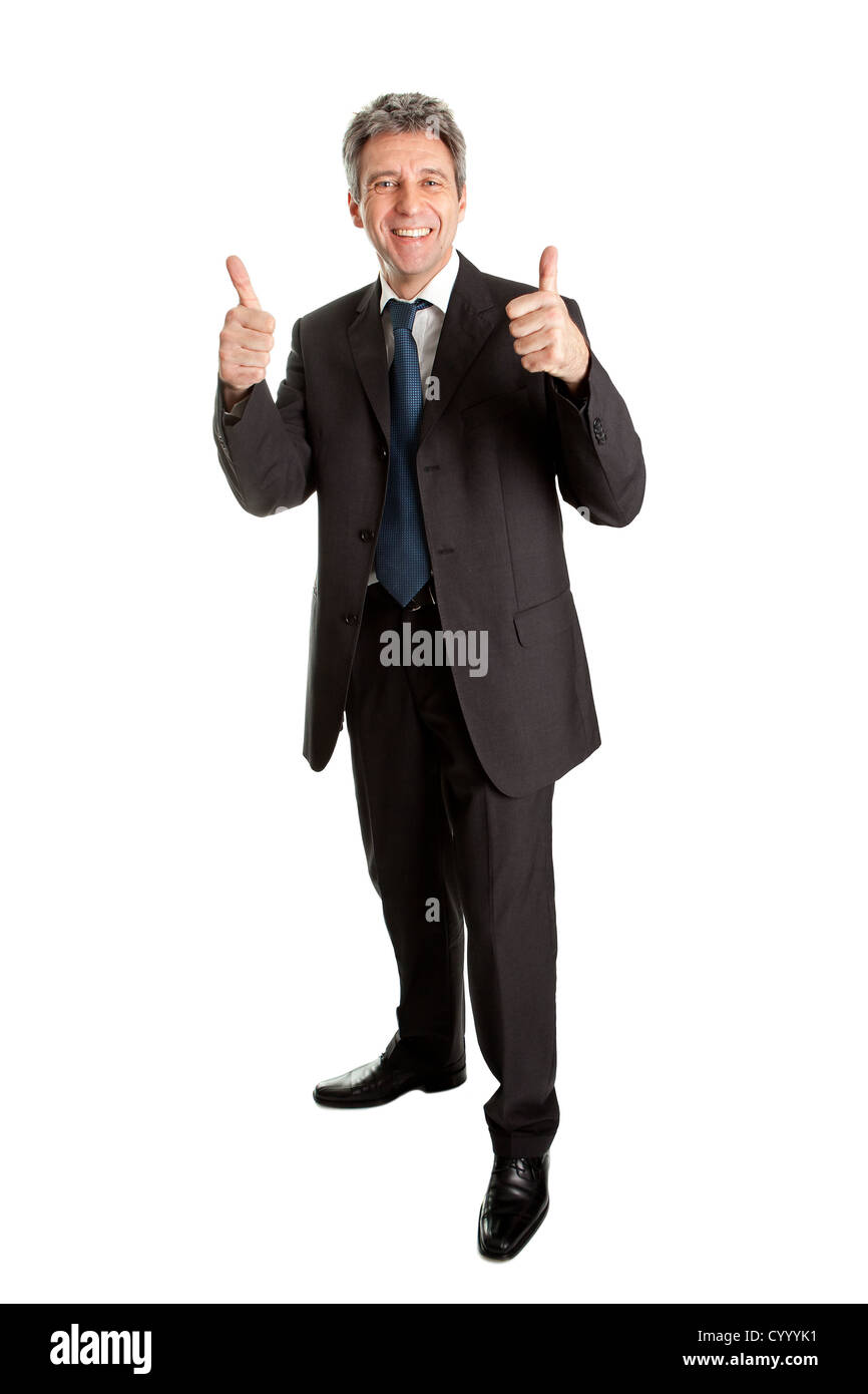 Portrait of successful business man Stock Photo