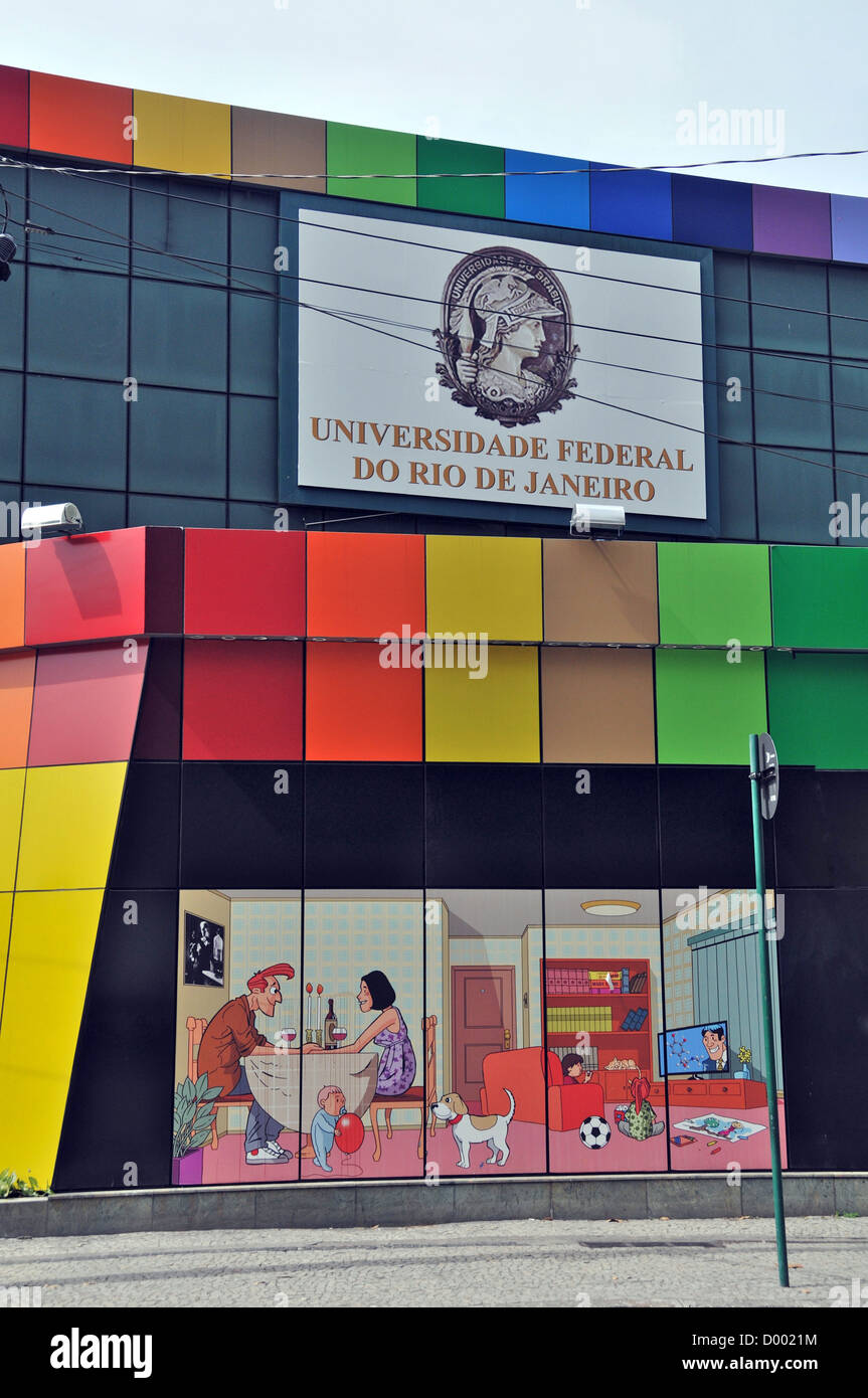 Universidade Federal Do Rio De Janeiro Brazil Stock Photo - Alamy