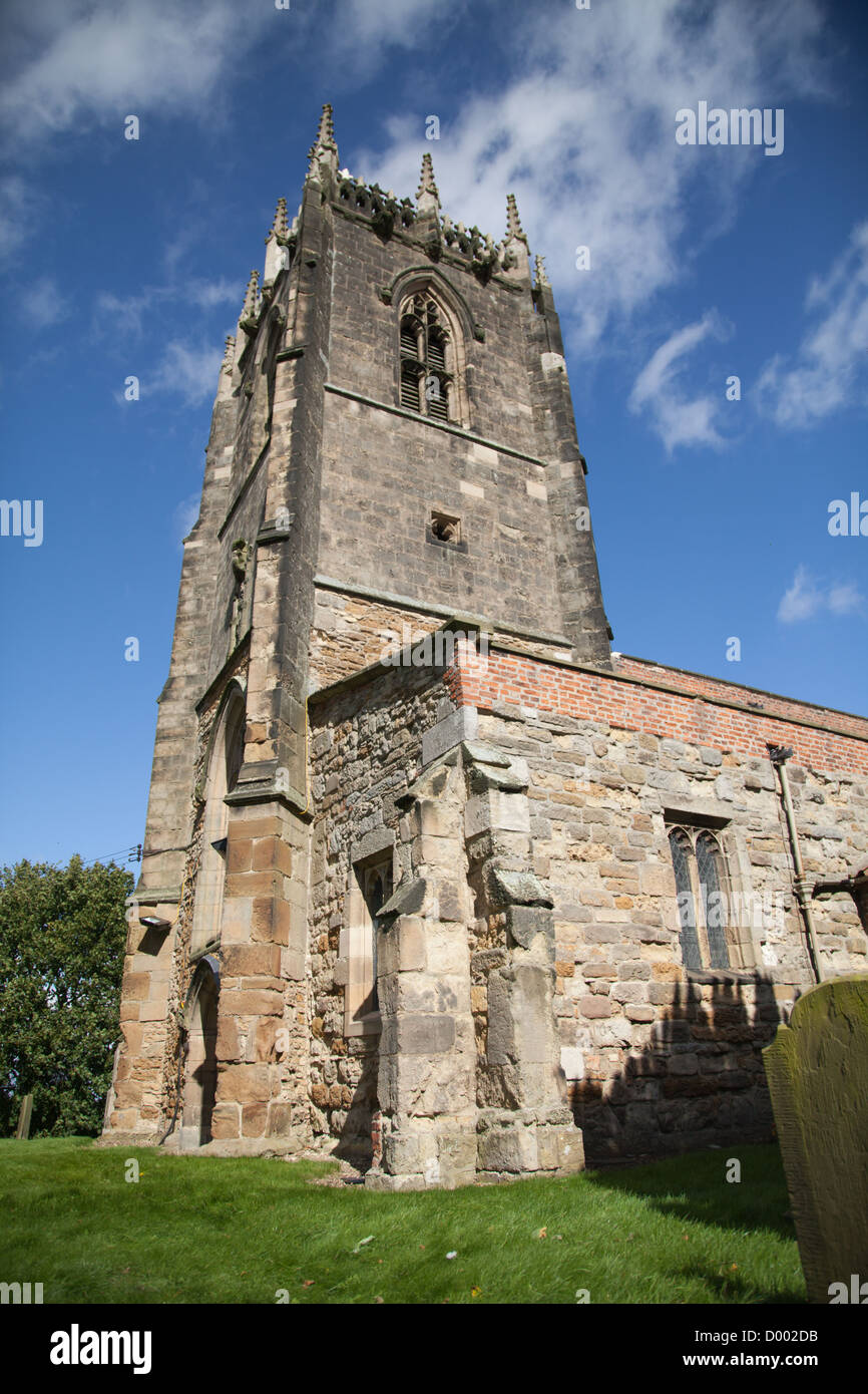 Holme upon Spalding moor Church East Yorkshire Stock Photo Alamy