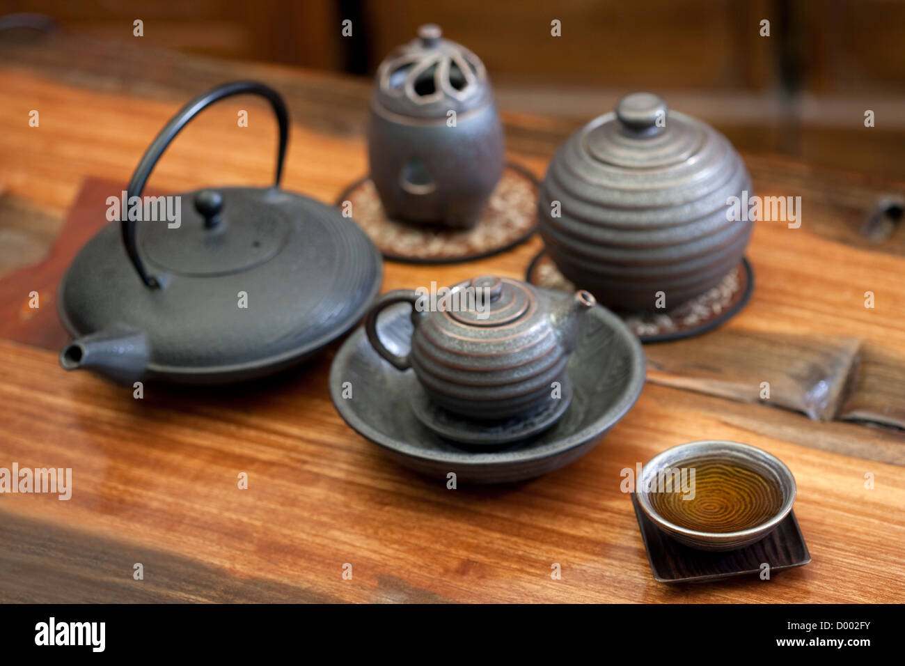 Traditional Chinese tea set Stock Photo Alamy